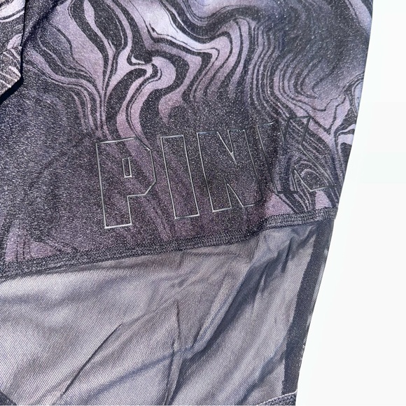 PINK Ultimate Marble Mesh Shine Leggings! - Picture 2 of 6